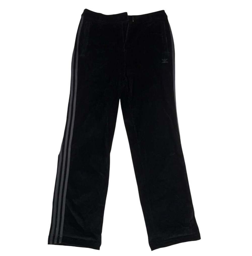 Adidas Originals Corduroy Track Pants Size M Black